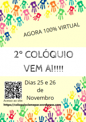 2º COLÓQUIO - VEM AÍ!!!