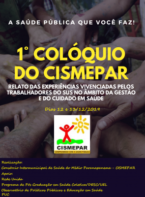 1º COLÓQUIO DO CISMEPAR